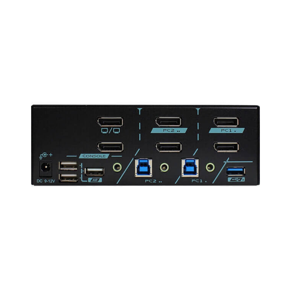 DisplayPort 1.4 KVM - Dual Output - Dual Input